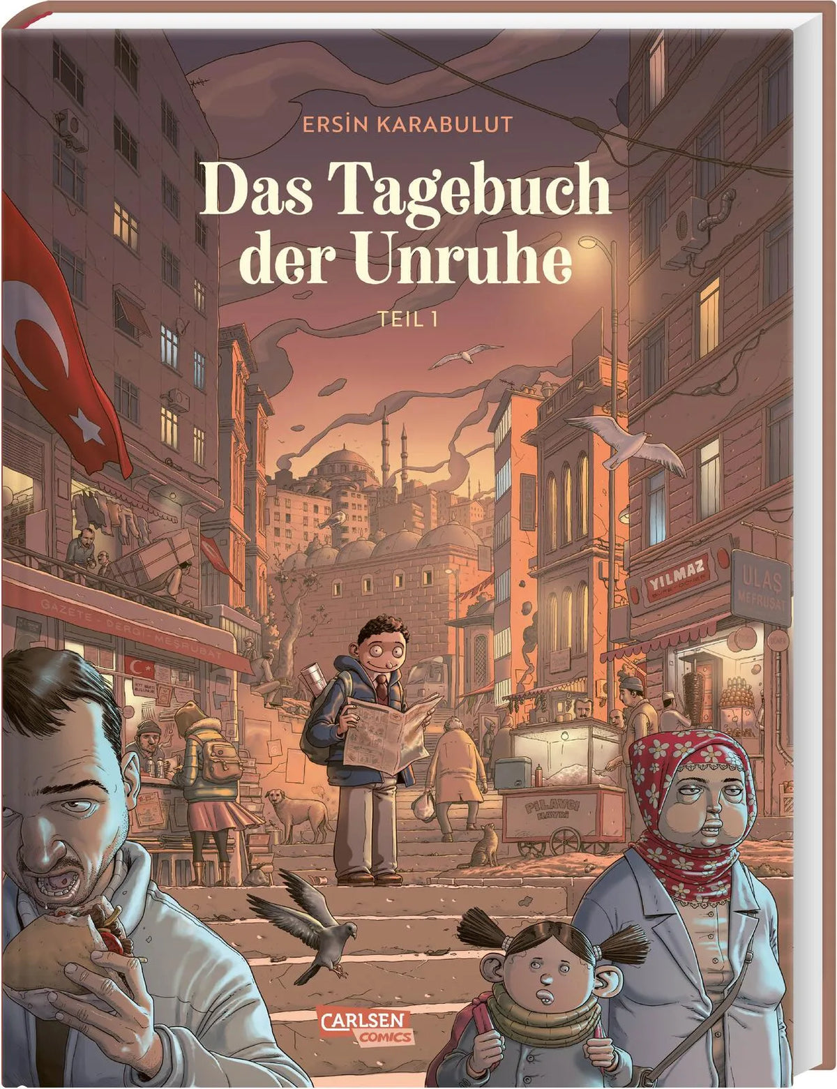 Buchcover von 'Das Tagebuch der Unruhe 1' - Gebundene Ausgabe von Ersin Karabulut