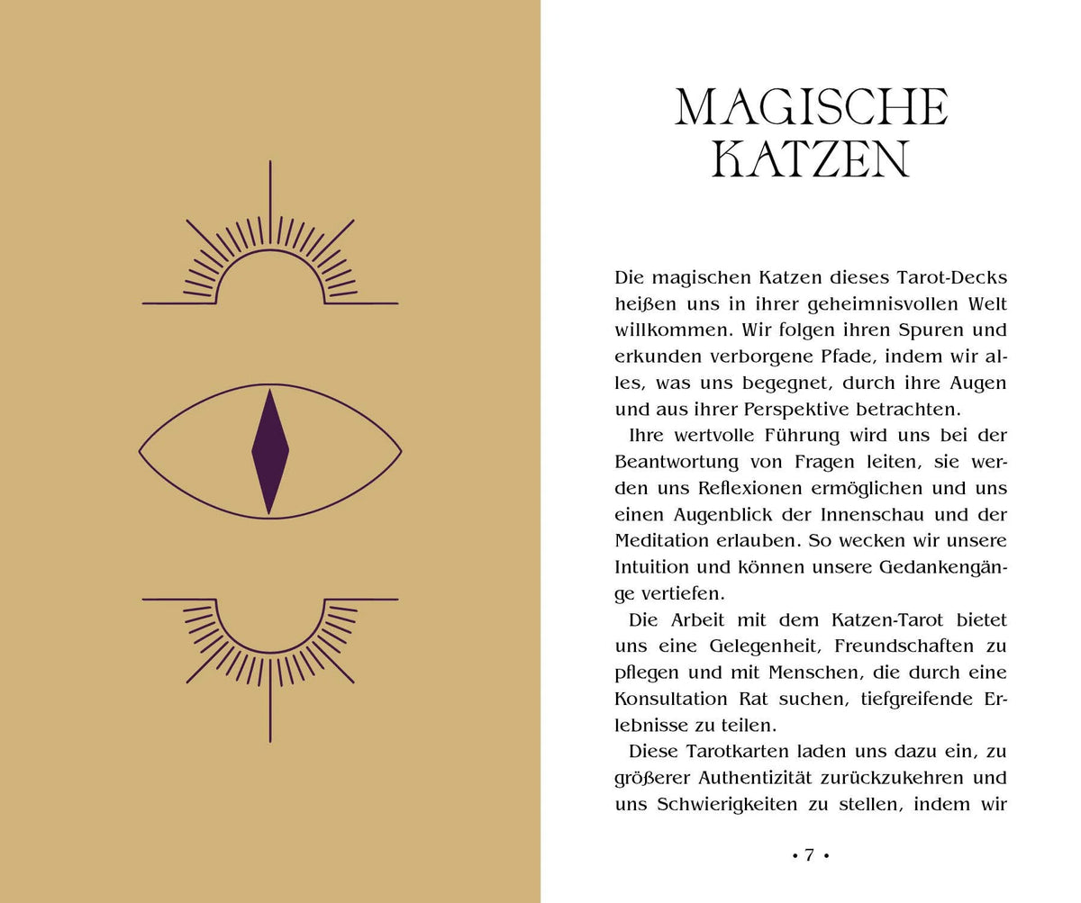 Das Tarot magischer Katzen (VIVIDA) – Ansicht