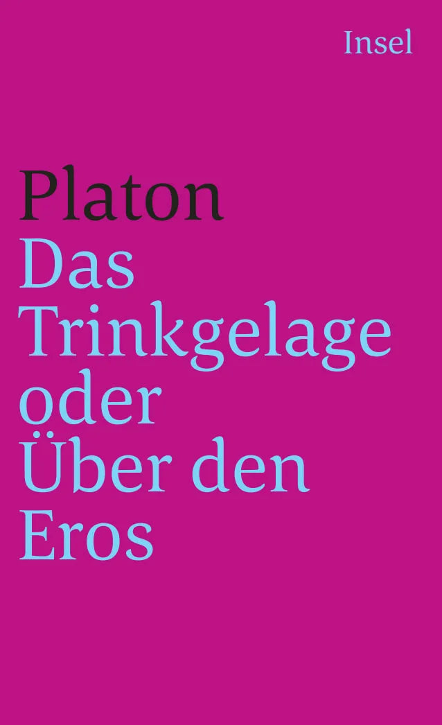Buchcover von 'Das Trinkgelage oder Über den Eros' - Taschenbuch von Platon
