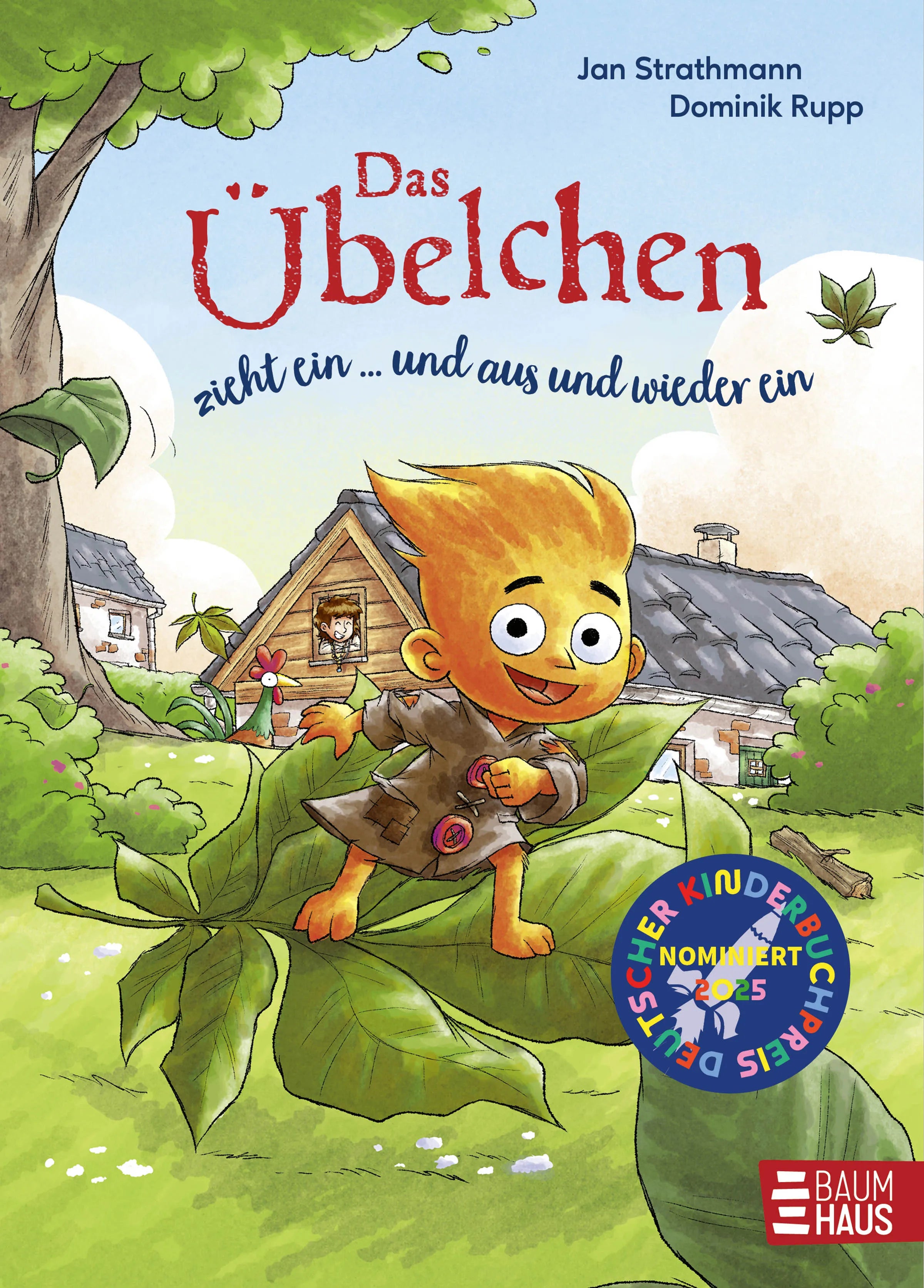 Buchcover von 'Das Übelchen zieht ein ... und aus und wieder ein' - Gebundene Ausgabe von Jan Strathmann