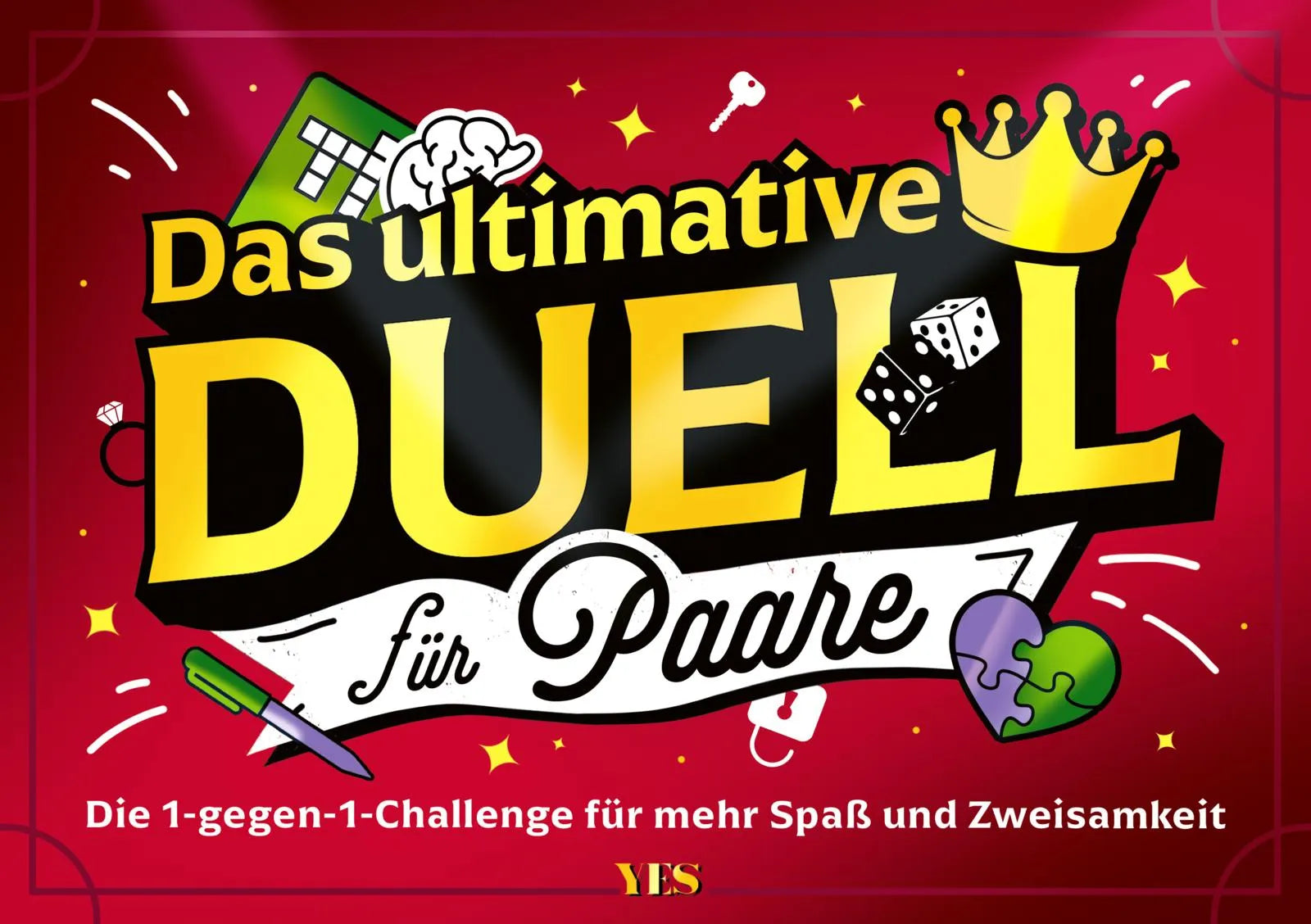 Buchcover von 'Das ultimative Duell für Paare' - Taschenbuch von Lea Weber