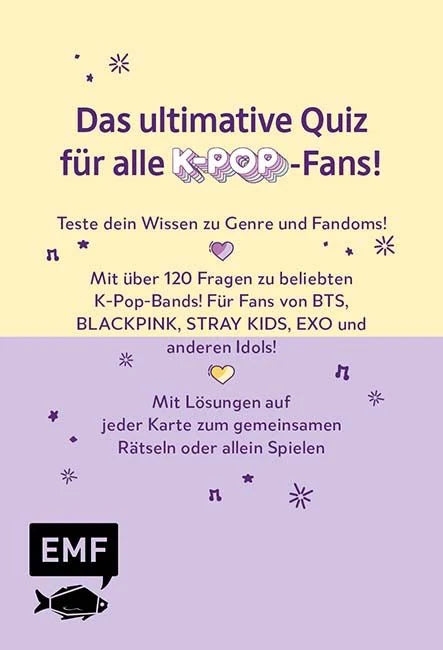 Kartenspiel: Das ultimative K-Pop-Quiz – Ansicht