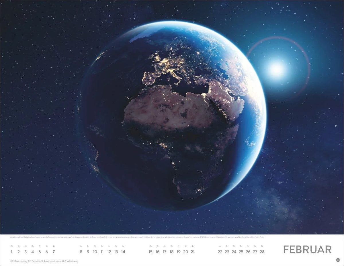 Das Universum Posterkalender 2027 – Ansicht
