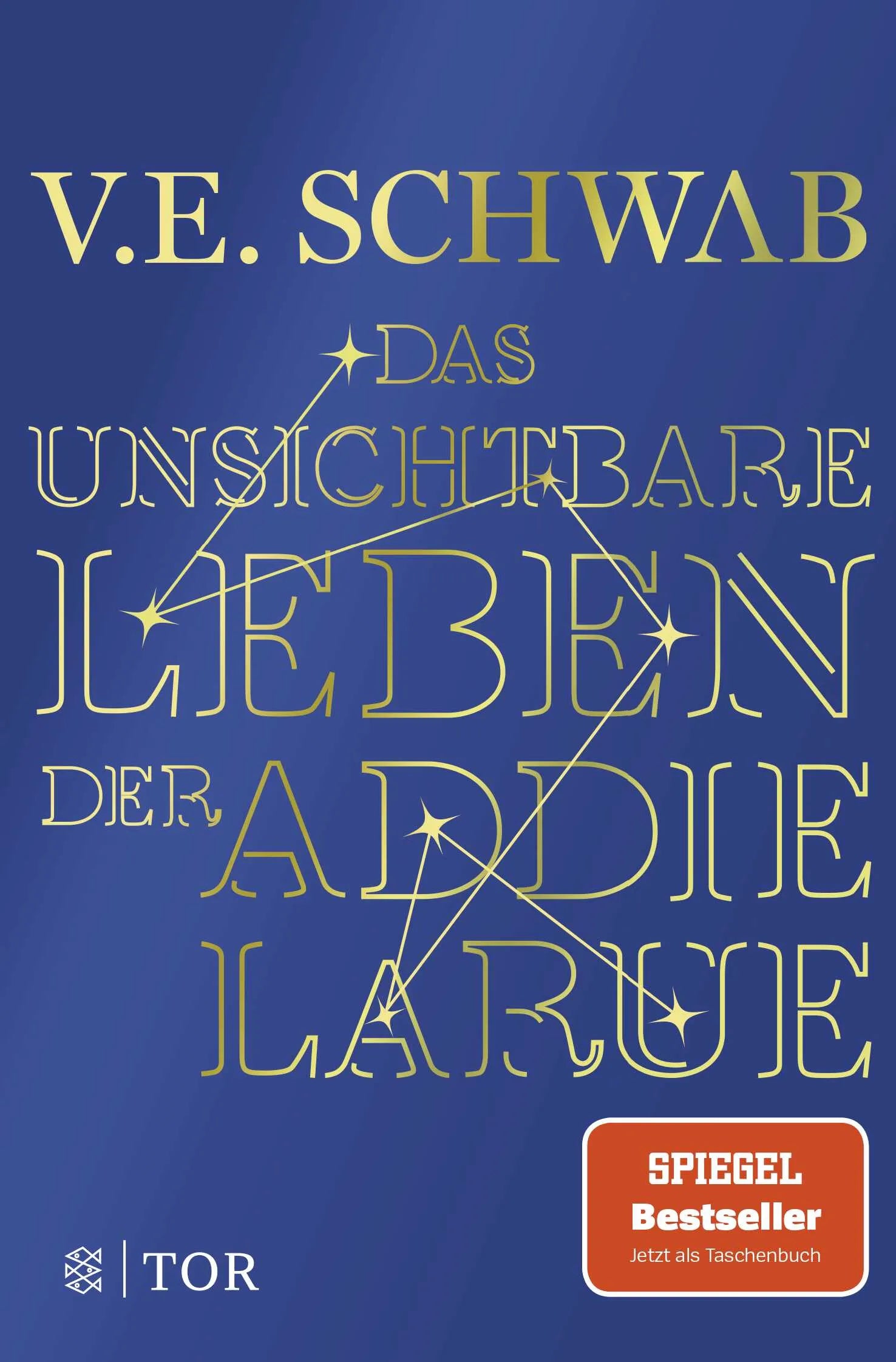 Buchcover von 'Das unsichtbare Leben der Addie LaRue' - Taschenbuch von V. E. Schwab