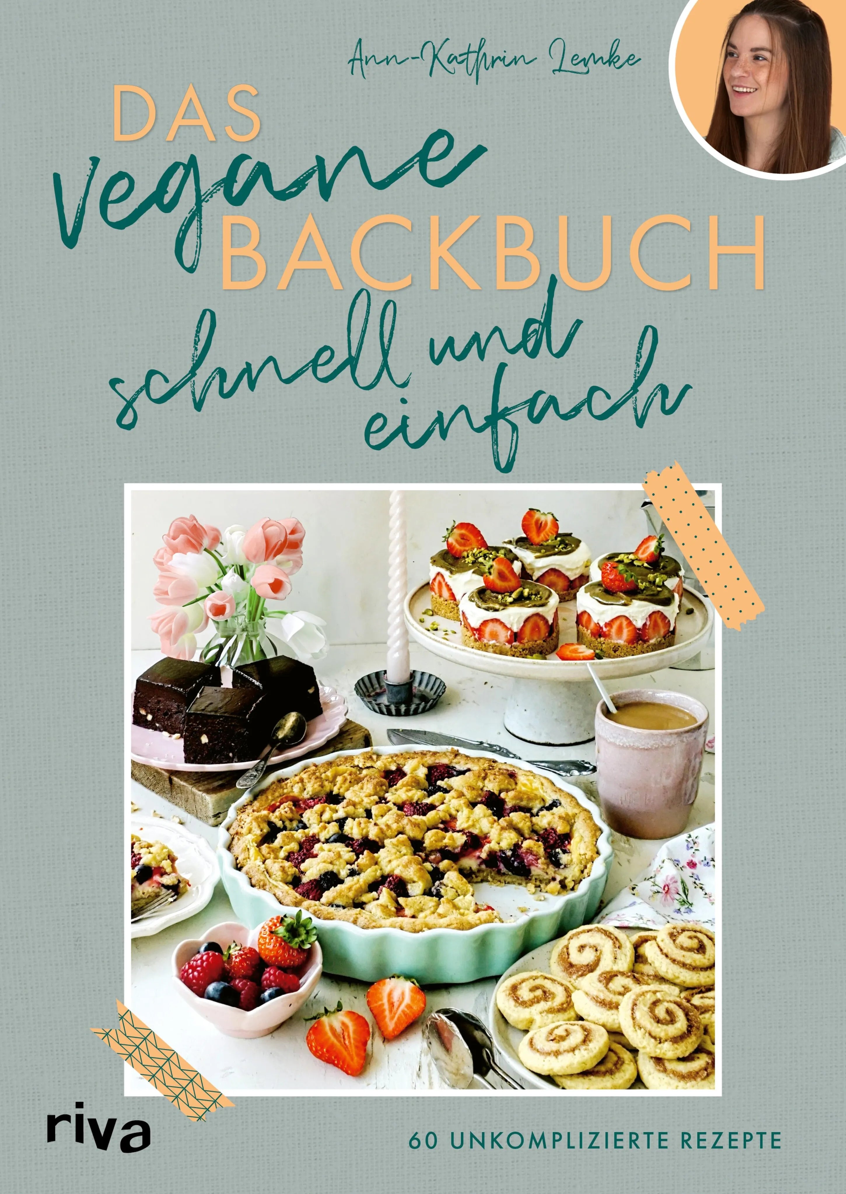 Cover: Das vegane Backbuch – schnell und einfach (E-Book) von Ann-Kathrin Lemke