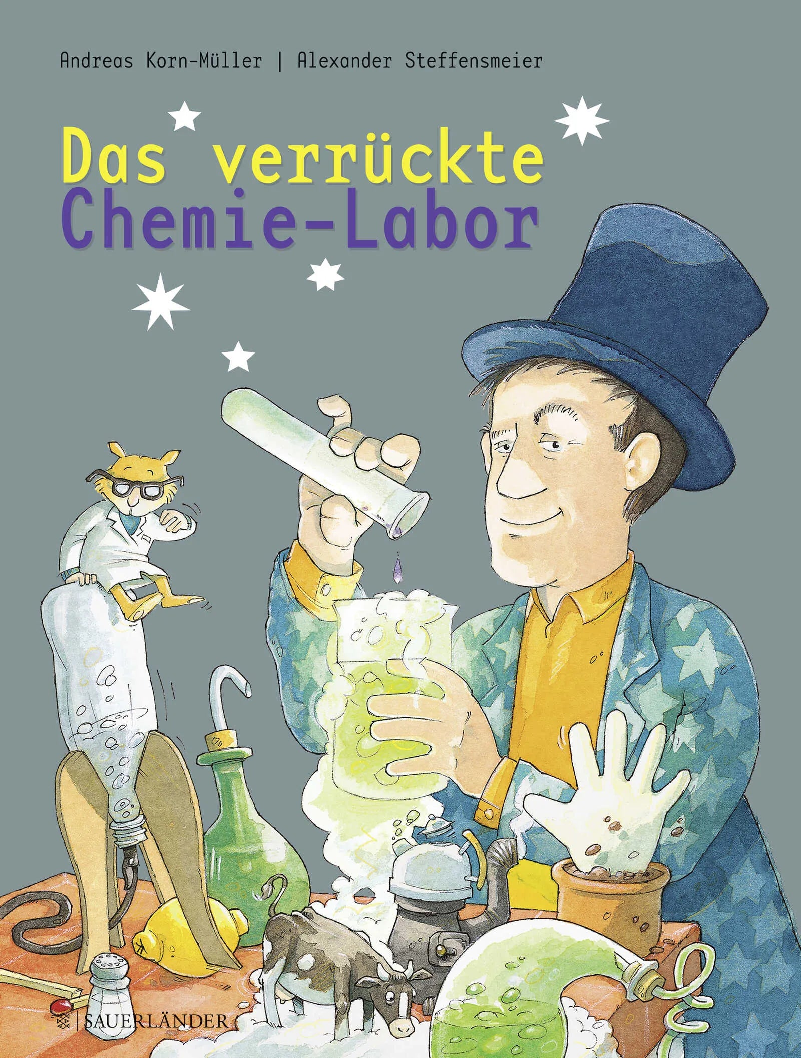 Buchcover von 'Das verrückte Chemie-Labor' - Gebundene Ausgabe von Andreas Korn-Müller