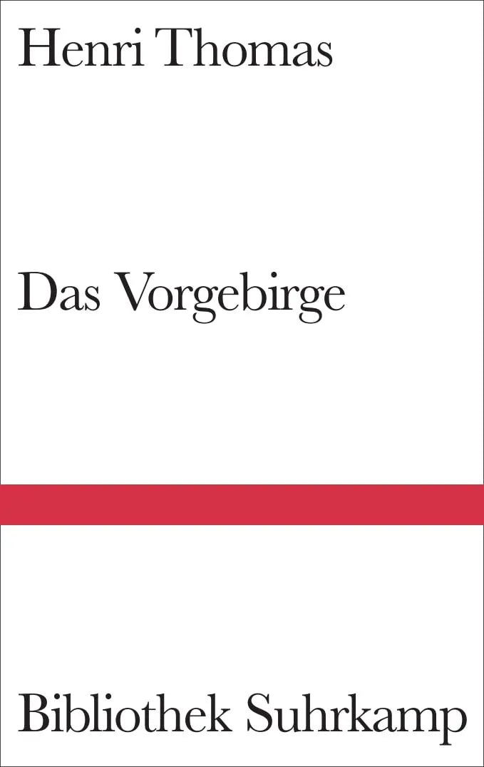 Cover: Das Vorgebirge (Hardcover) von Henri Thomas