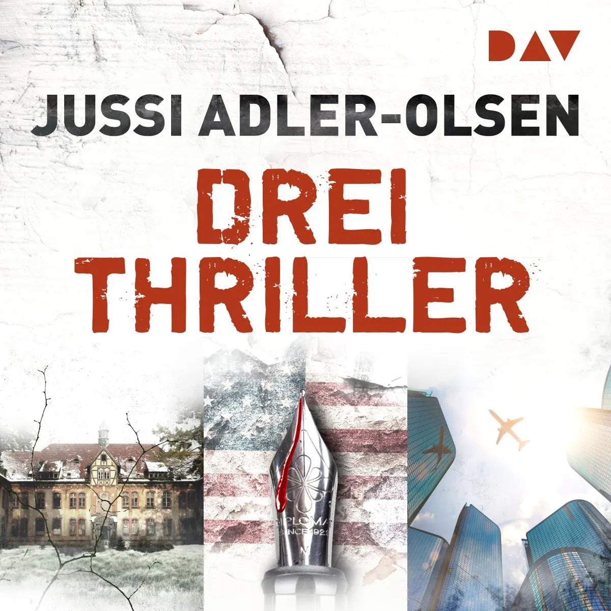 Cover: Das Washington-Dekret / Das Alphabethaus / Takeover (Hörbuch Download) von Jussi Adler-Olsen