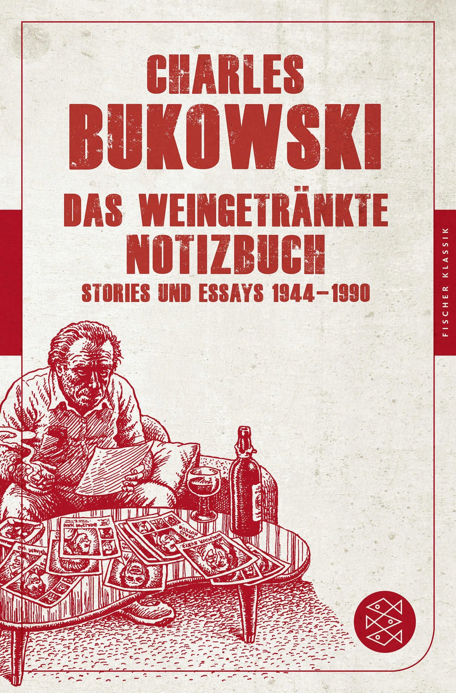 Buchcover von 'Das weingetränkte Notizbuch' - Taschenbuch von Charles Bukowski