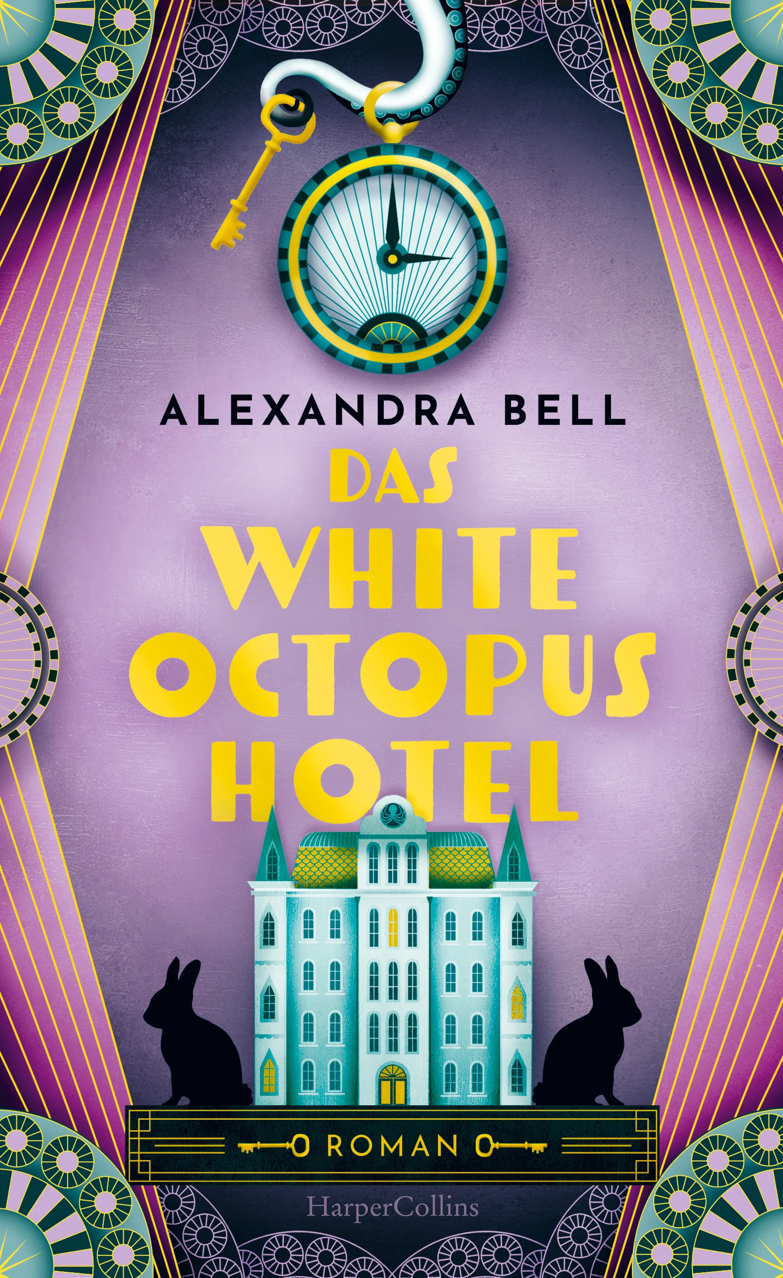 Buchcover von 'Das White Octopus Hotel' - Gebundene Ausgabe von Alexandra Bell