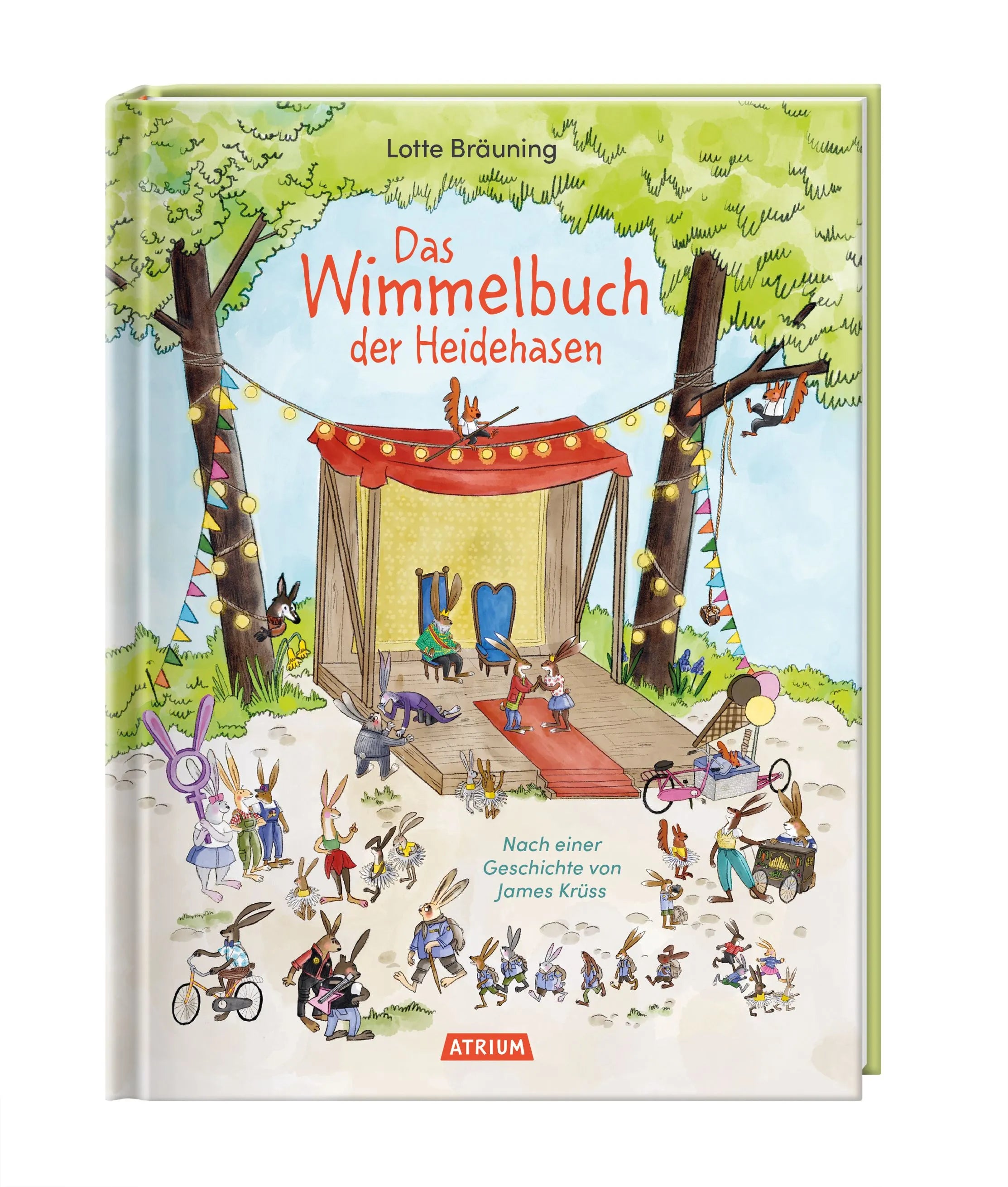 Detailansicht: Das Wimmelbuch der Heidehasen - Kleine Ausgabe (Hardcover)
