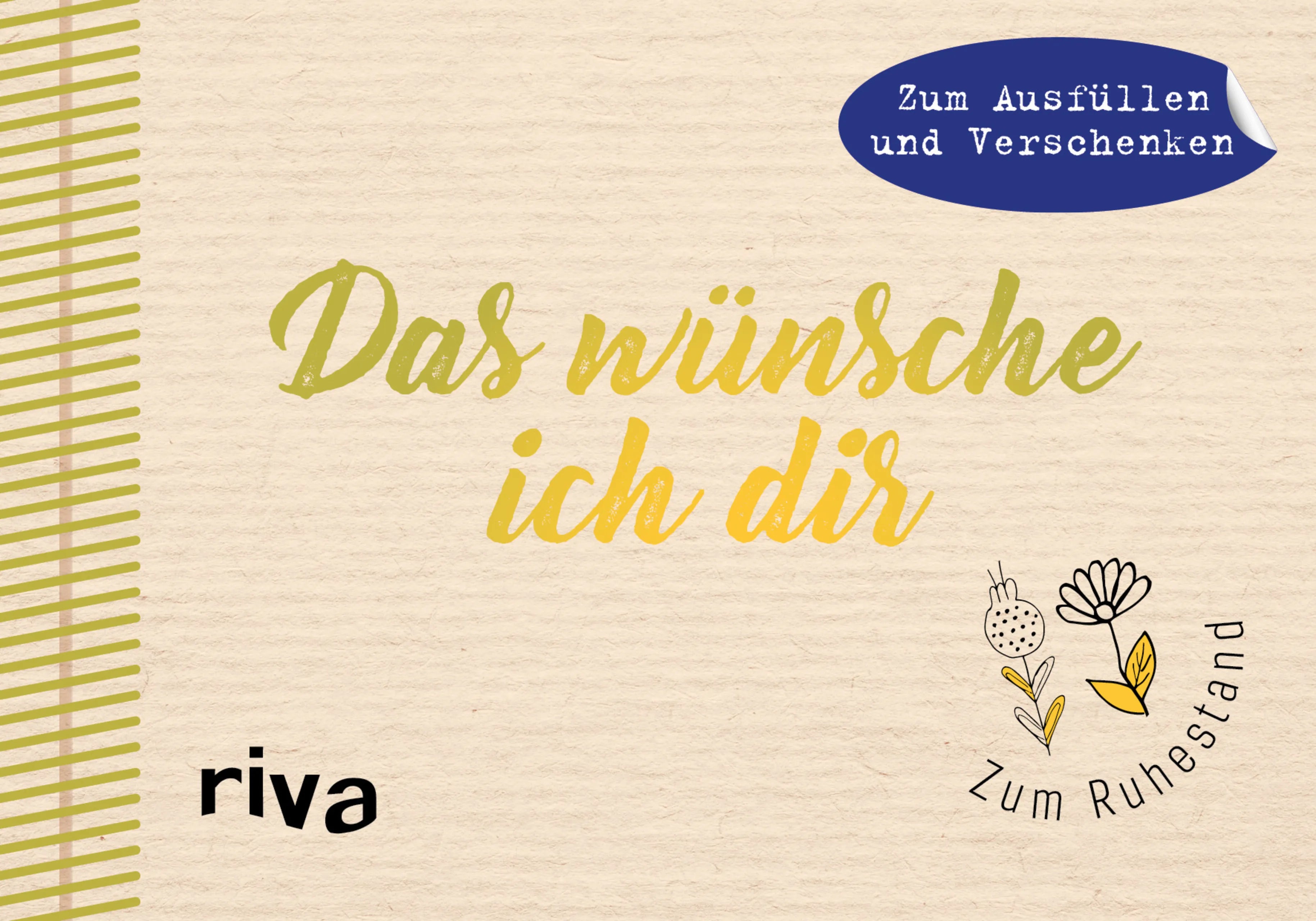 Buchcover von 'Das wünsche ich dir' - Gebundene Ausgabe von riva Verlag