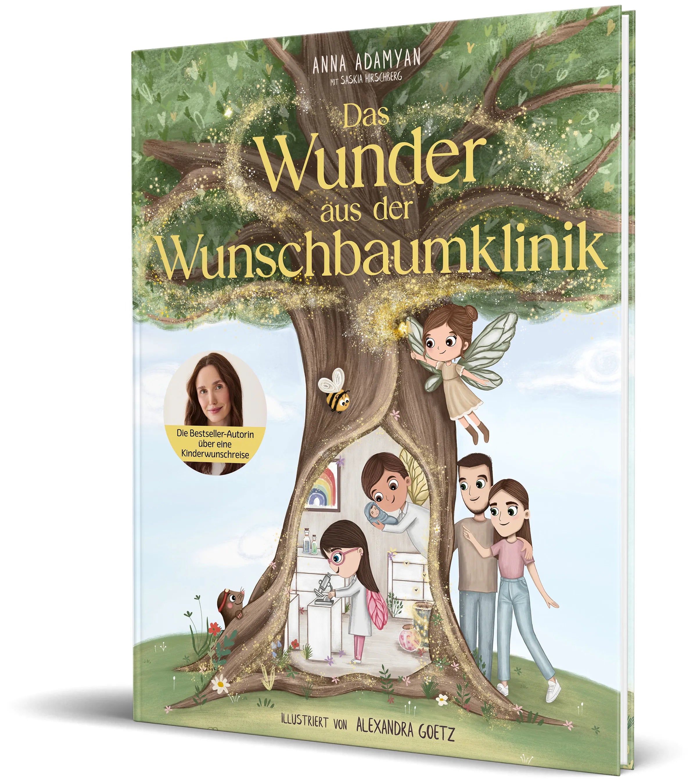 Buchcover von 'Das Wunder aus der Wunschbaumklinik' - Gebundene Ausgabe von Anna Adamyan