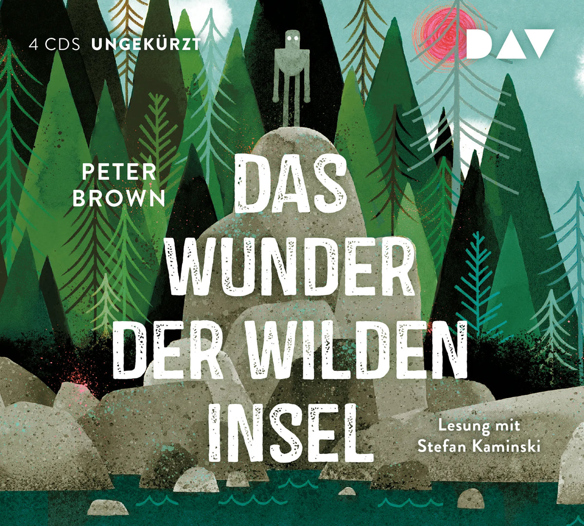 Buchcover von 'Das Wunder der wilden Insel' - Hörbuch (CD) von Peter Brown