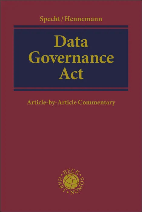 Buchcover von 'Data Governance Act' - Gebundene Ausgabe von Louisa Specht-Riemenschneider