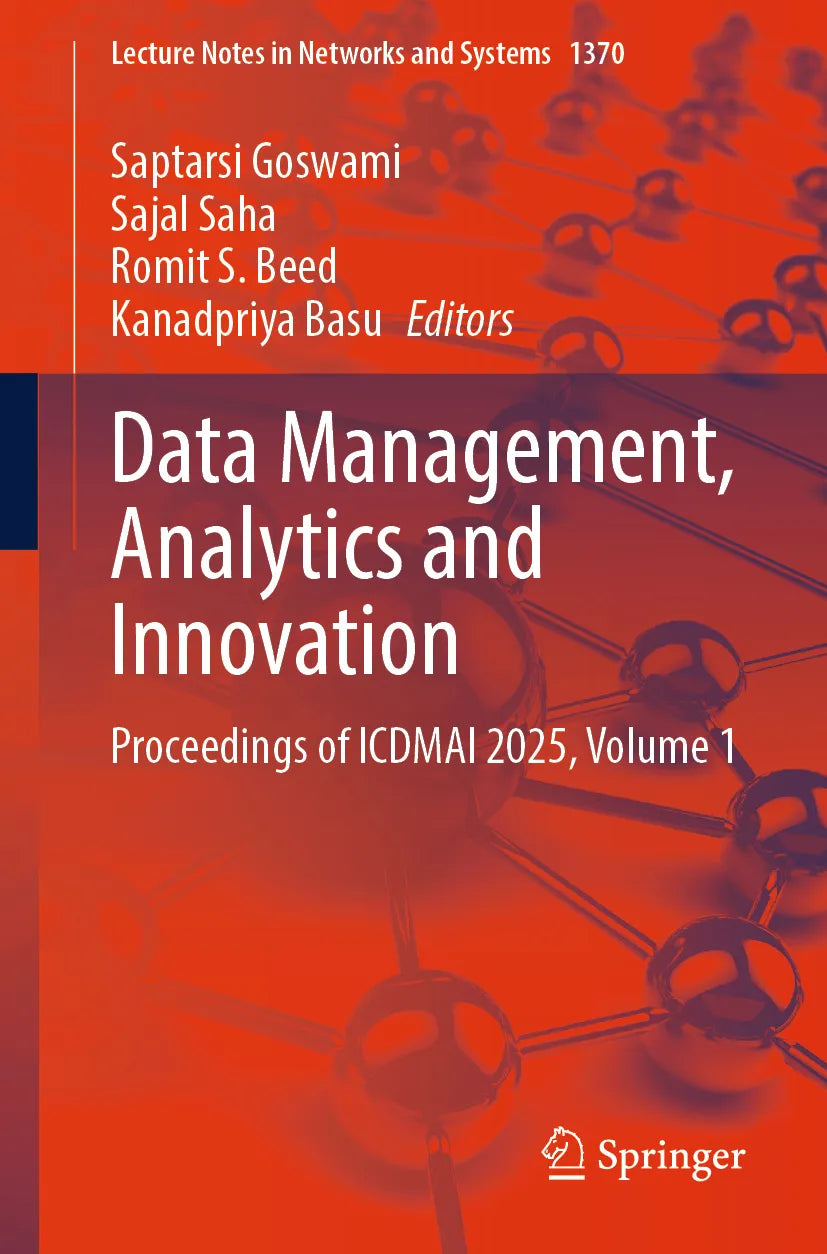 Cover: Data Management, Analytics and Innovation (E-Book)