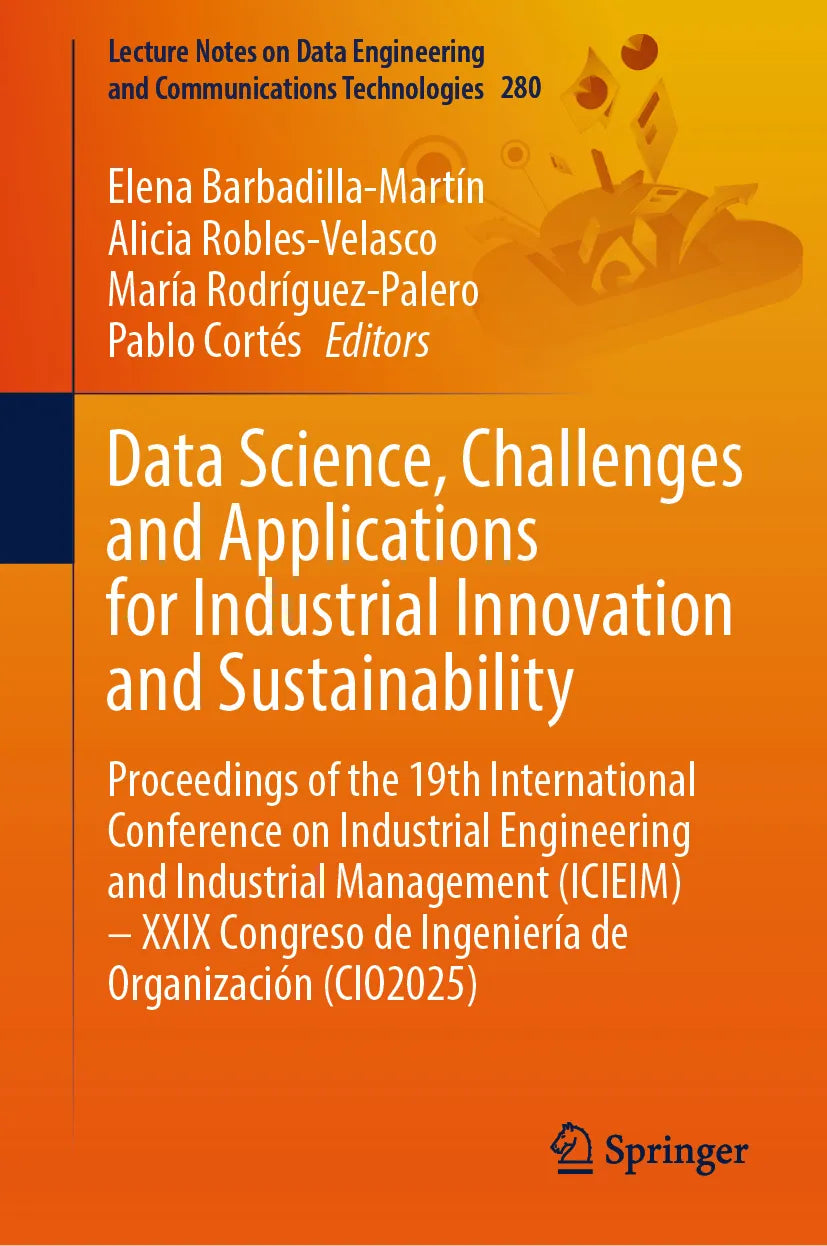 Cover: Data Science, Challenges and Applications for Industrial Innovation and Sustainability (E-Book)