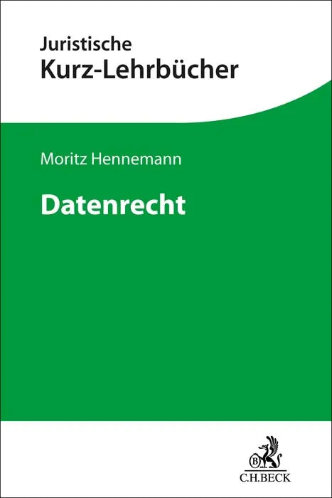 Buchcover von 'Datenrecht' - Taschenbuch von Moritz Hennemann