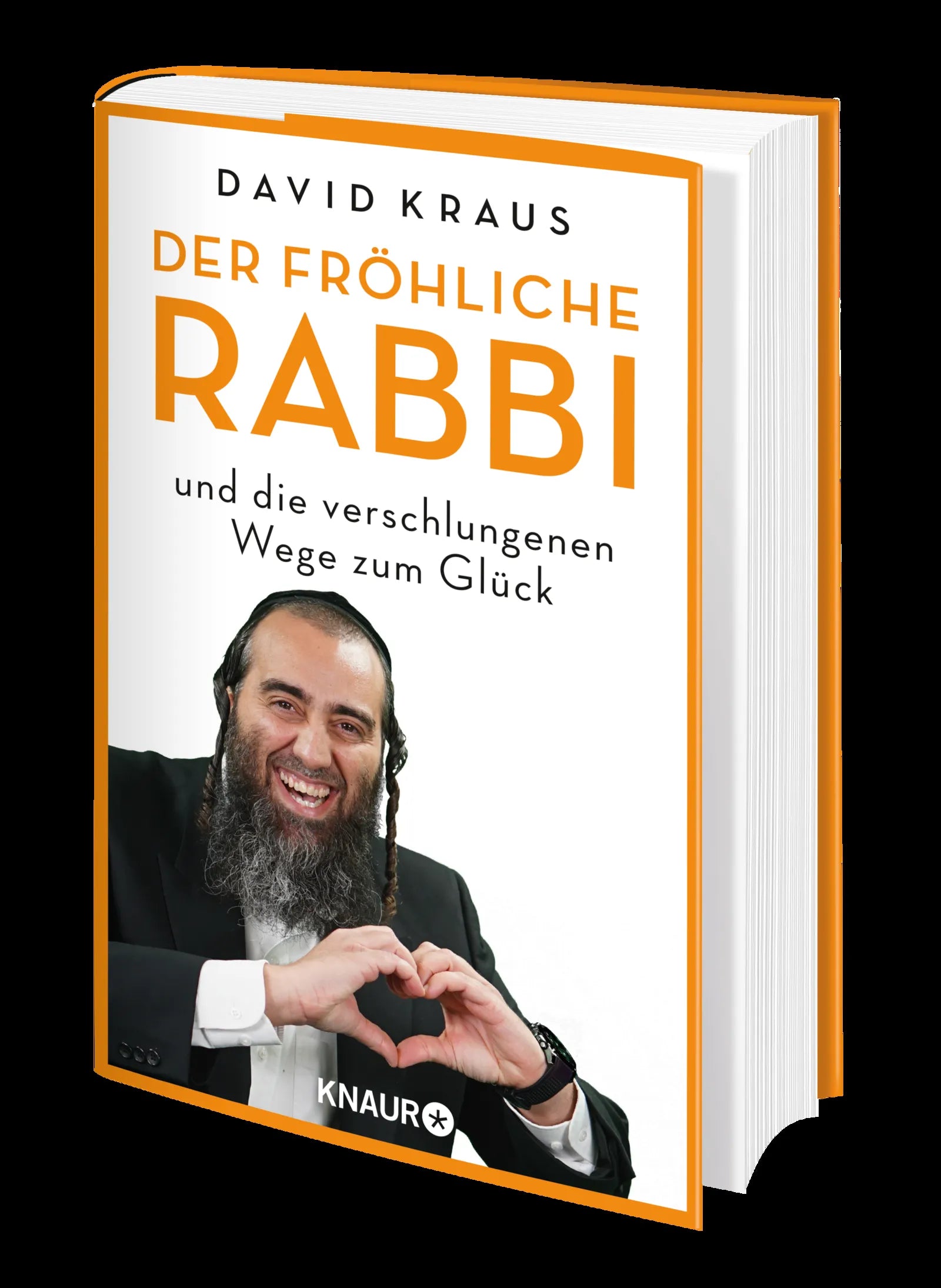 Produktansicht: Der fröhliche Rabbi und die verschlungenen Wege zum Glück (Gebundene Ausgabe)
