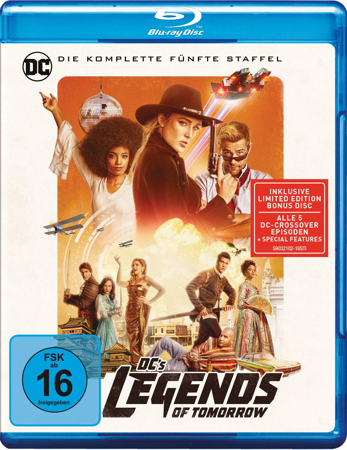 DC's Legends of Tomorrow: Staffel 5 - Blu-ray Disc