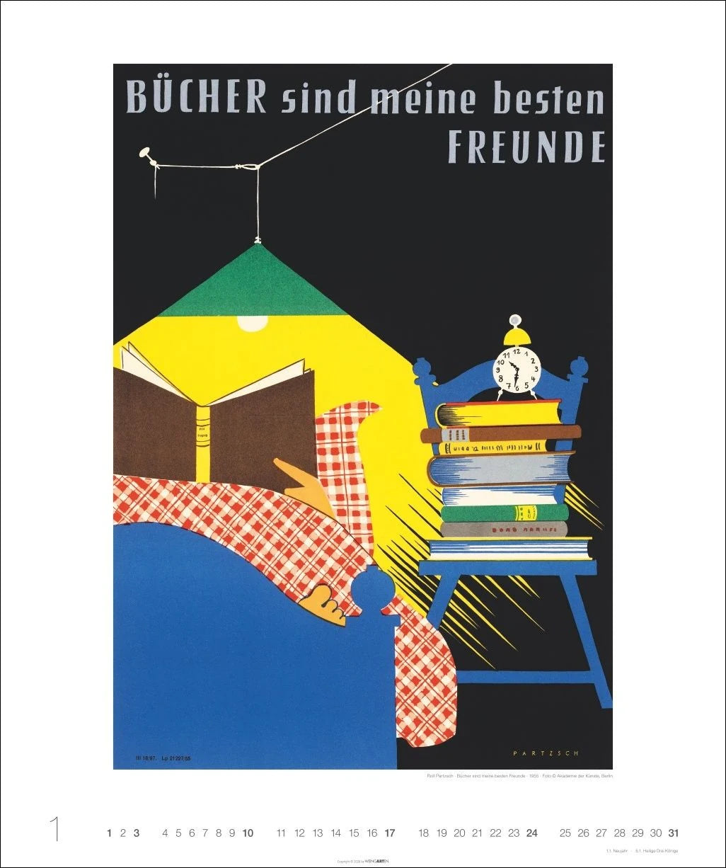 DDR-Plakate Edition Kalender 2027 – Ansicht