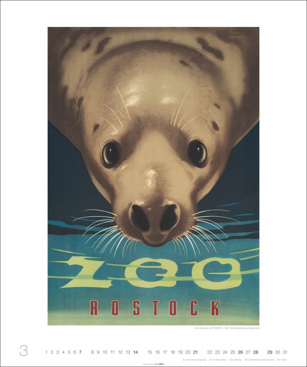 DDR-Plakate Edition Kalender 2027 – Ansicht