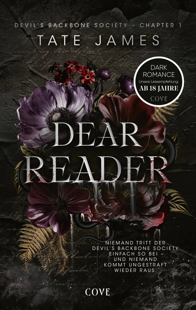 Buchcover von 'Dear Reader' - Paperback von Tate James