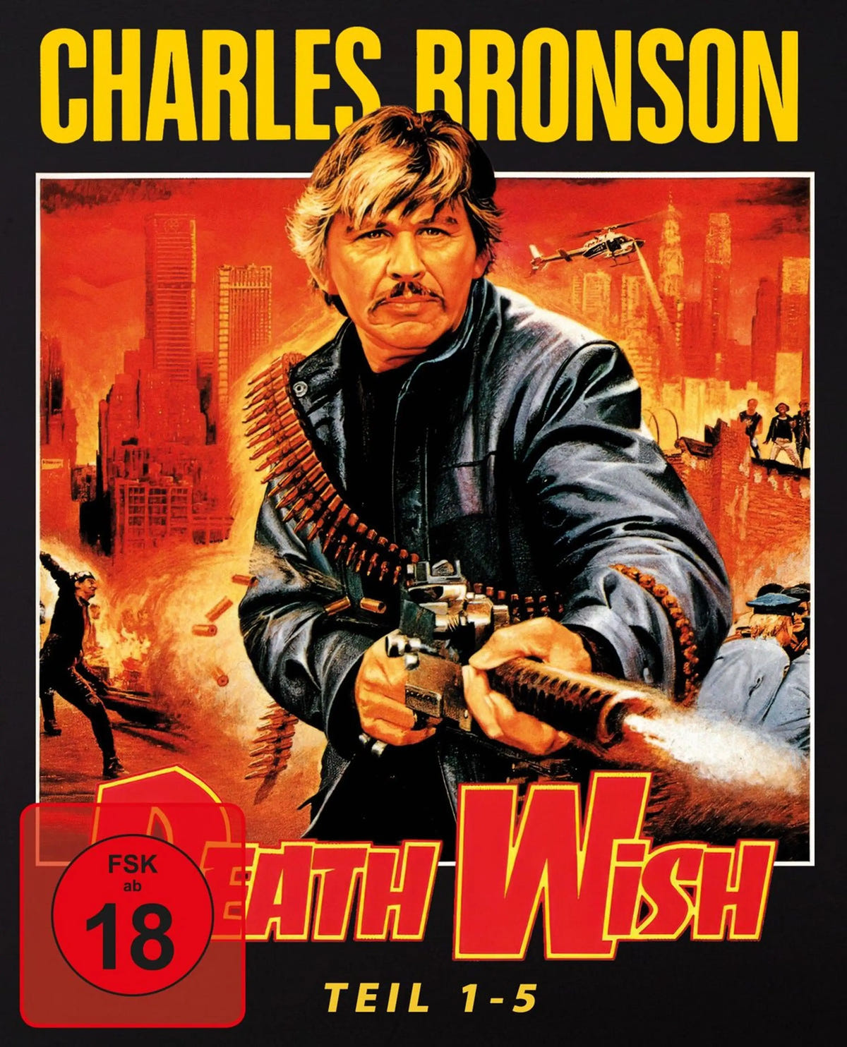Death Wish 1-5 DVD Filmcover