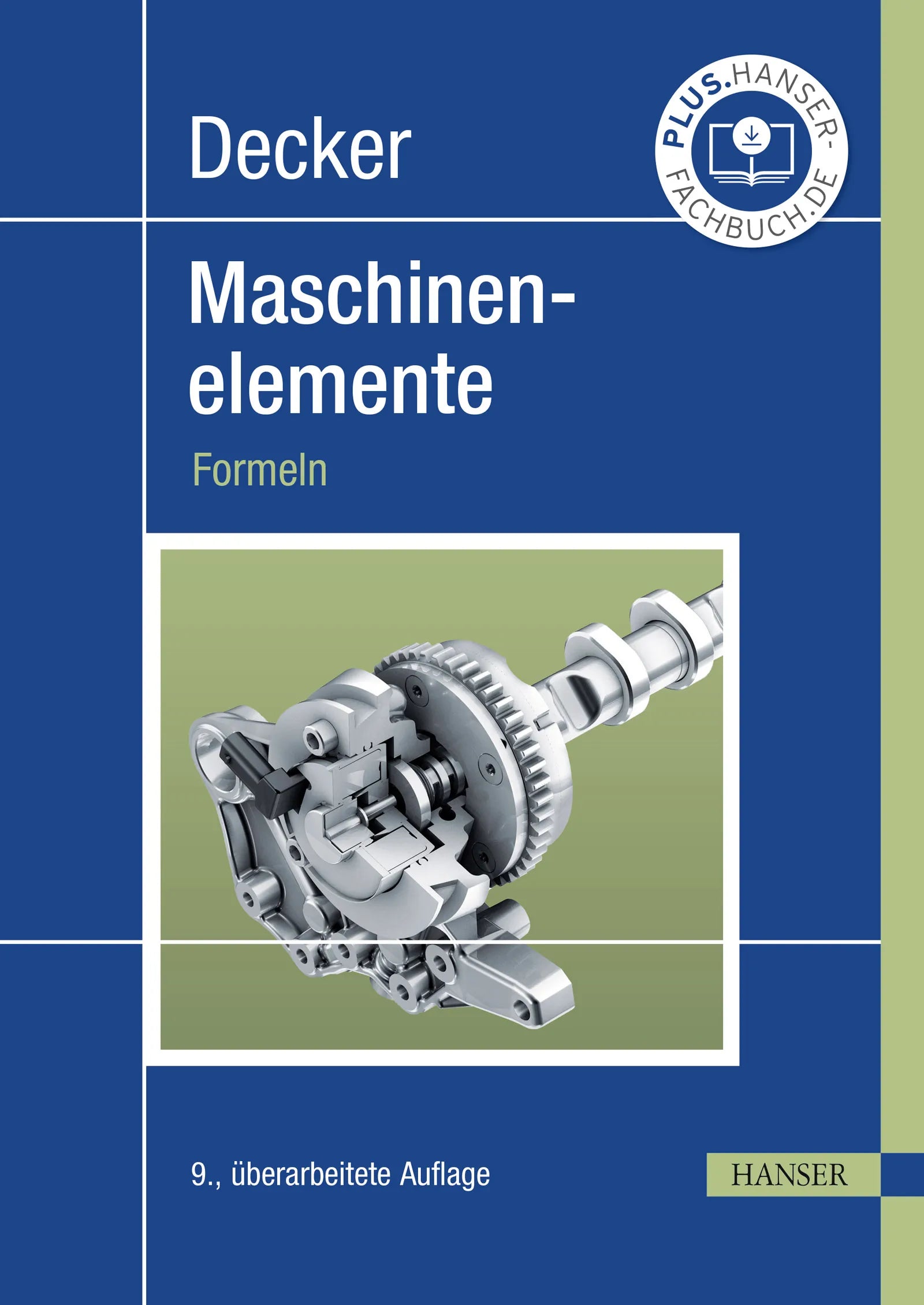 Cover: Decker Maschinenelemente (E-Book) von Karlheinz Kabus