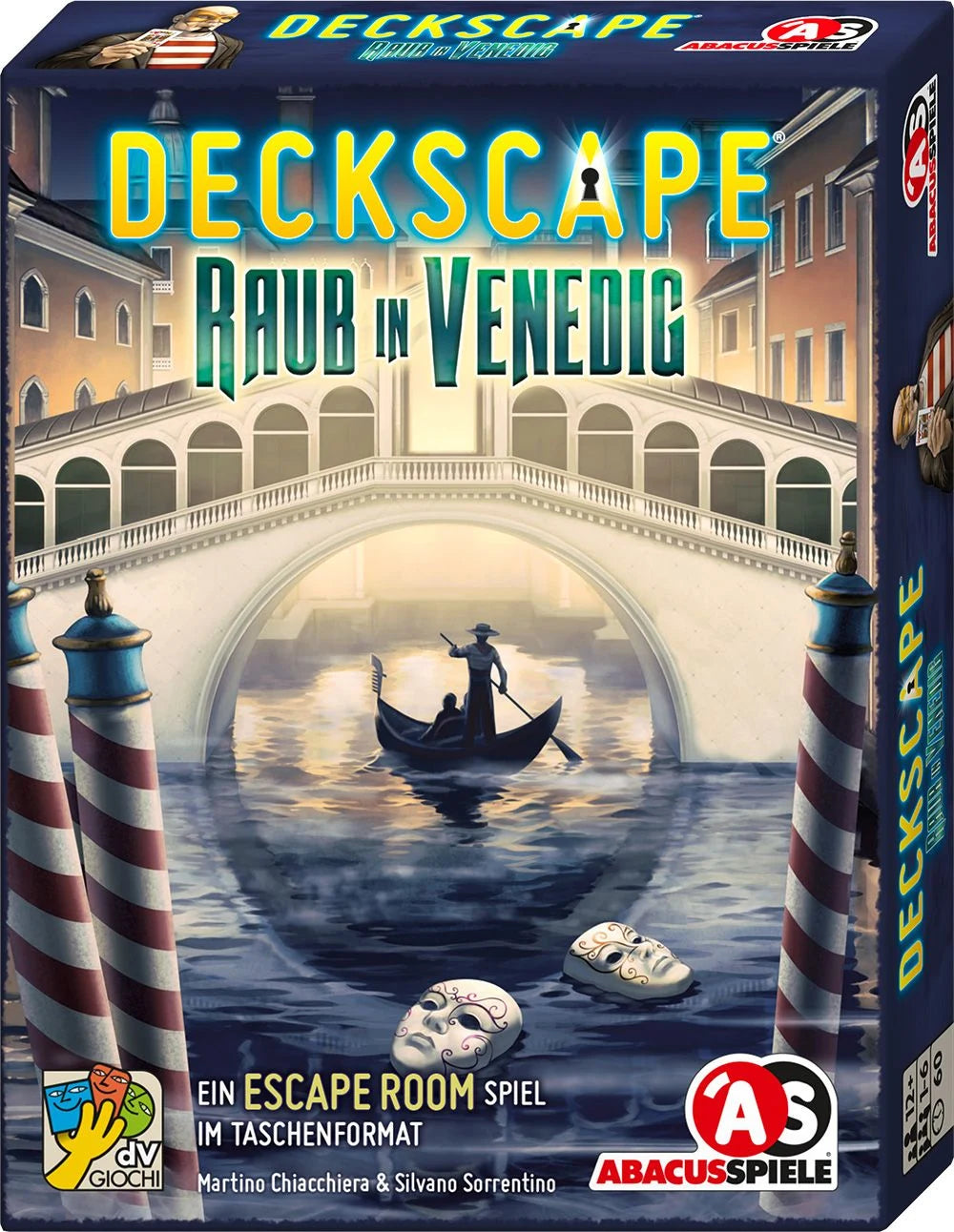 Kartenspiel: Deckscape - Raub in Venedig