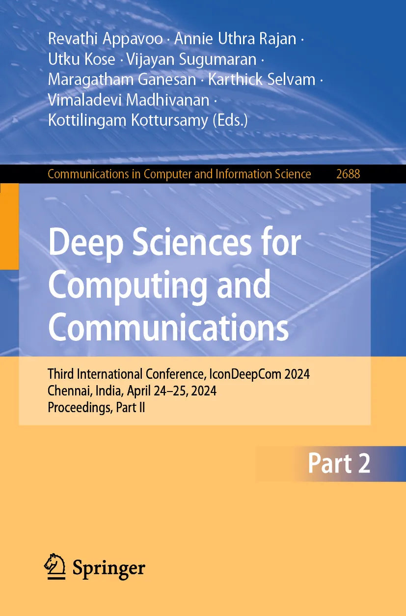 Cover: Deep Sciences for Computing and Communications (E-Book) von Revathi Appavoo