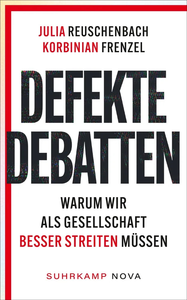 Cover: Defekte Debatten (E-Book) von Julia Reuschenbach