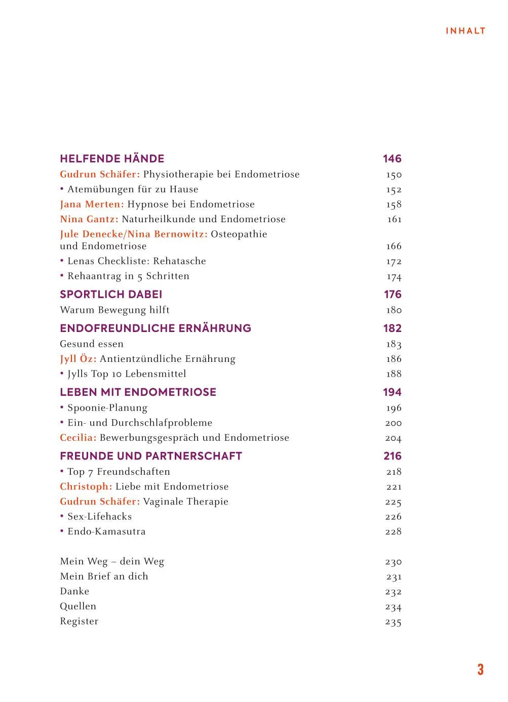 Innenansicht von 'Dein Endometriose-Alltagshelfer' - Taschenbuch