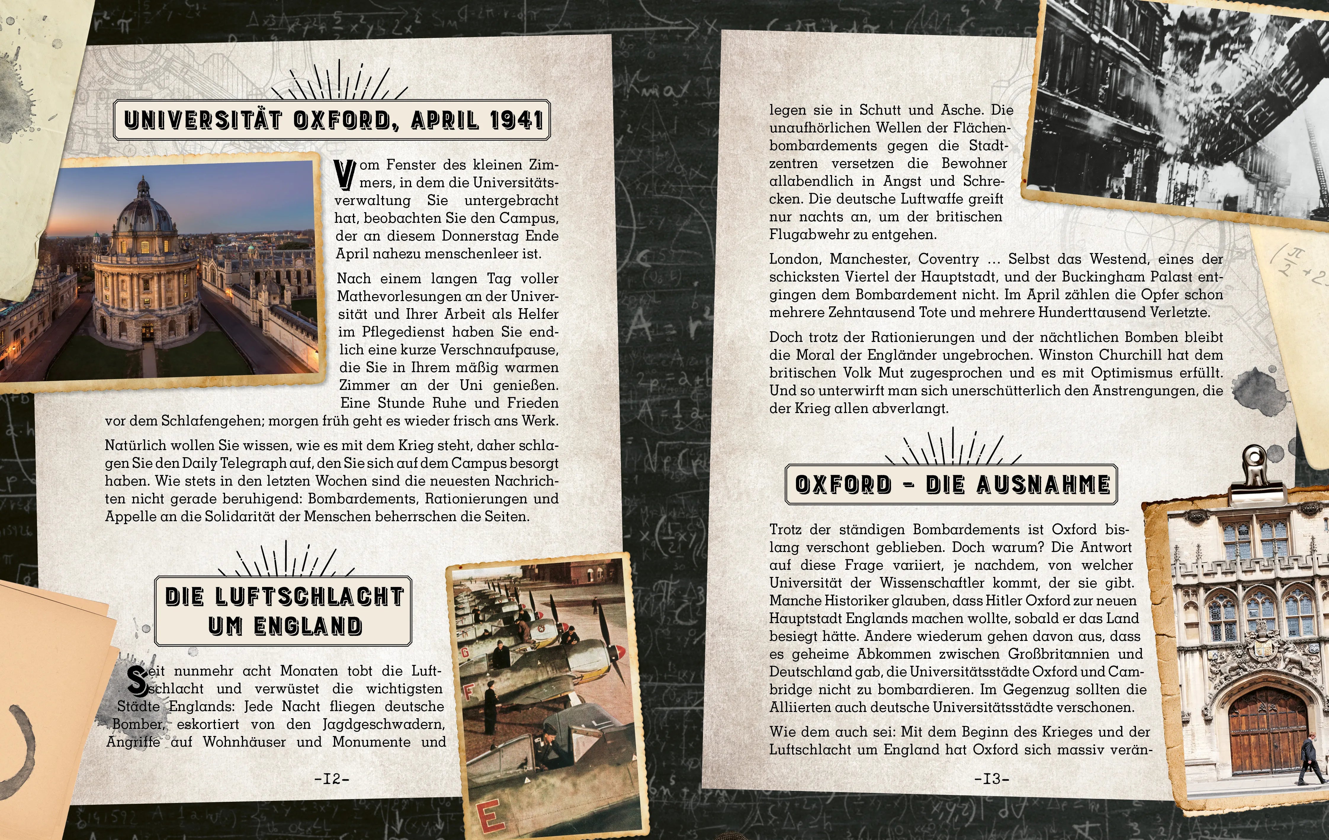 Innenansicht von 'Dein Escape-Room-Adventure – Das Geheimnis der Enigma' - Taschenbuch