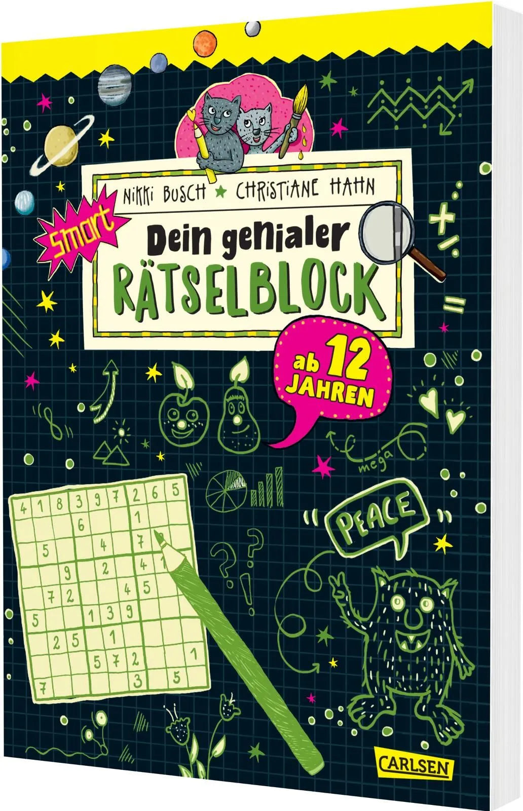 Cover: Dein genialer Rätselblock (Taschenbuch) von Nikki Busch