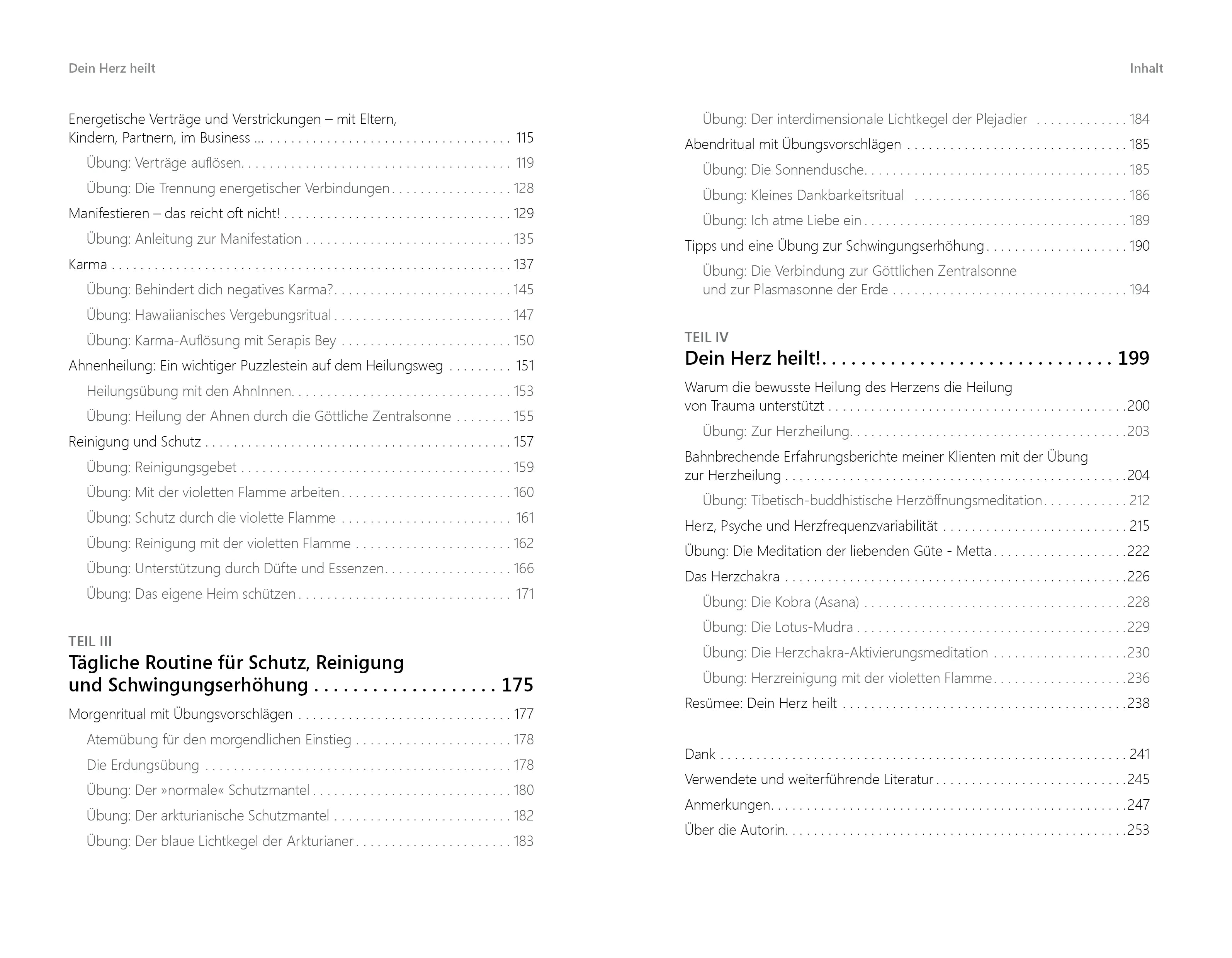 Innenansicht von 'Dein Herz heilt' - Taschenbuch