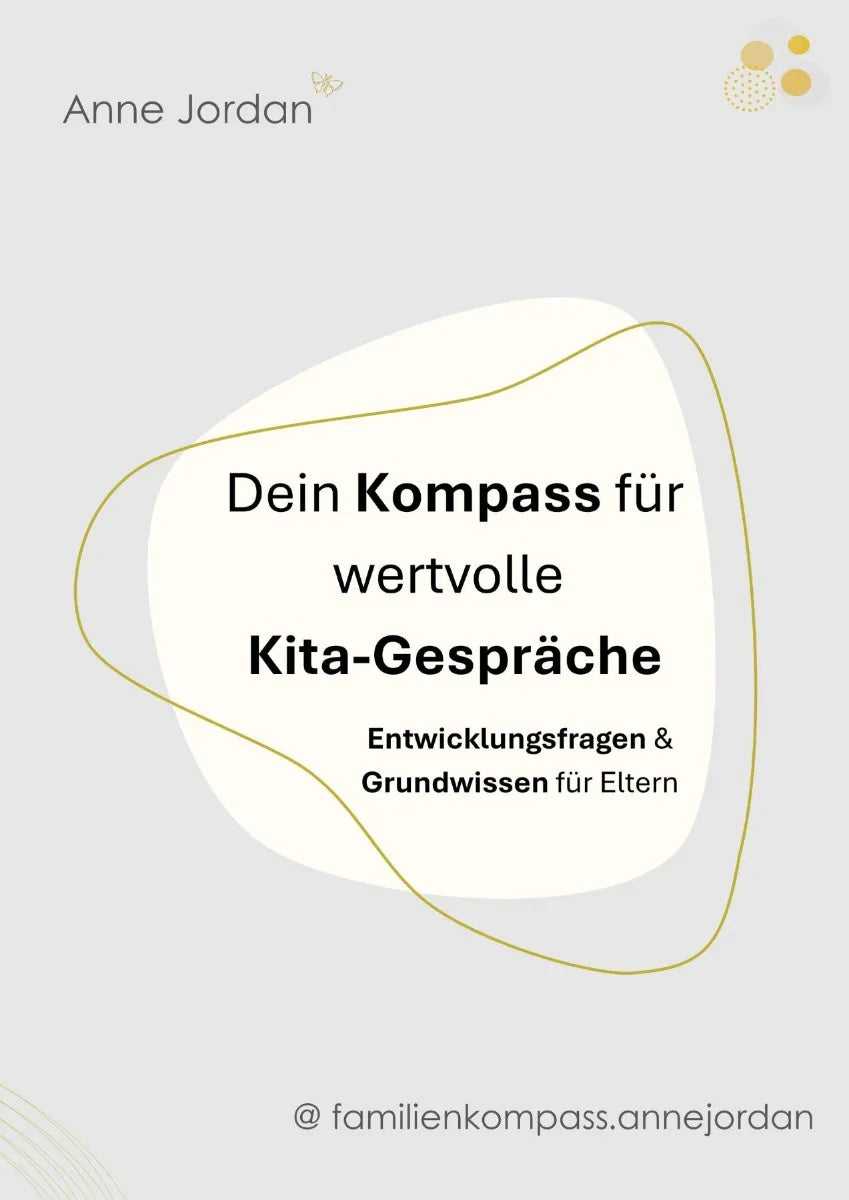 Cover: Dein Kompass für wertvolle Kita-Gespräche (E-Book) von Anne Jordan