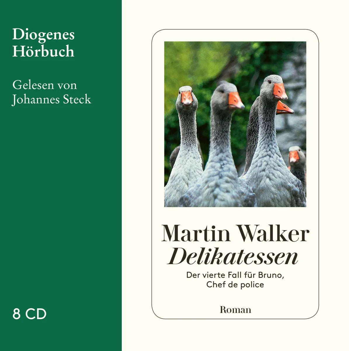 Buchcover von 'Delikatessen' - Hörbuch (CD) von Martin Walker