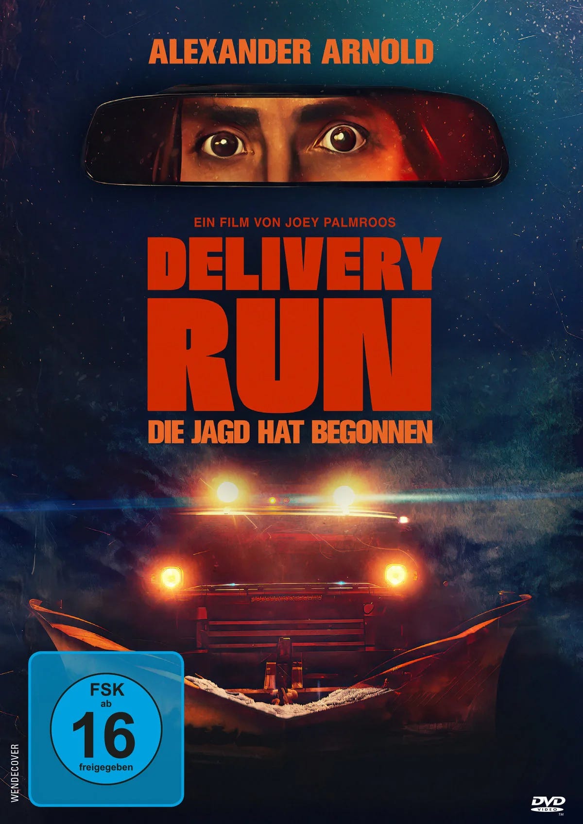 DVD-Cover: Delivery Run - Die Jagd hat begonnen. Regie: Joey Palmroos