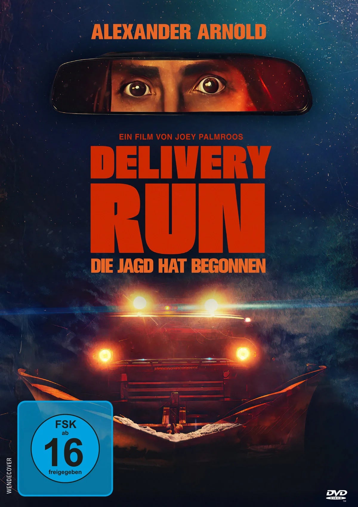 DVD-Cover: Delivery Run - Die Jagd hat begonnen. Regie: Joey Palmroos