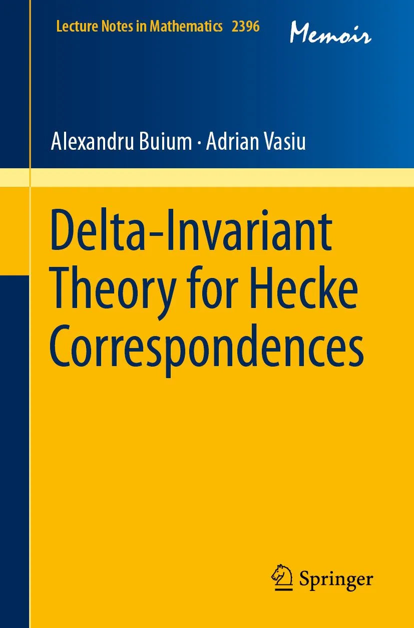 Cover: Delta-Invariant Theory for Hecke Correspondences (E-Book) von Alexandru Buium
