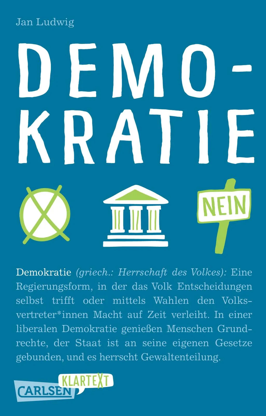 Buchcover von 'Demokratie' - Taschenbuch von Jan Ludwig