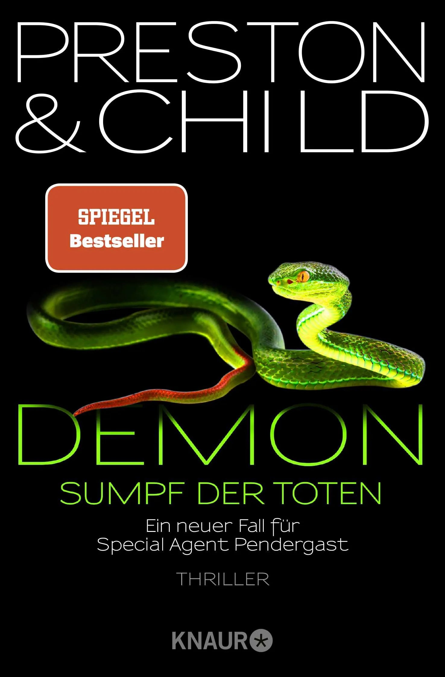 Buchcover von 'Demon - Sumpf der Toten' - Taschenbuch von Douglas Preston