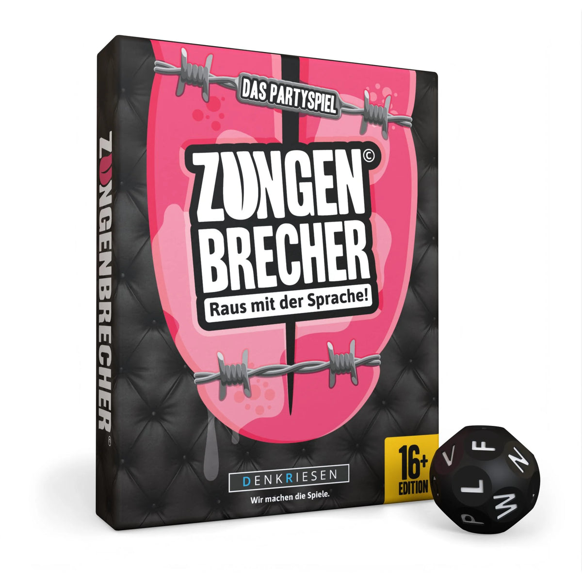 Kartenspiel: DENKRIESEN - Zungenbrecher© - "raus mit der Sprache!" - Ab 16