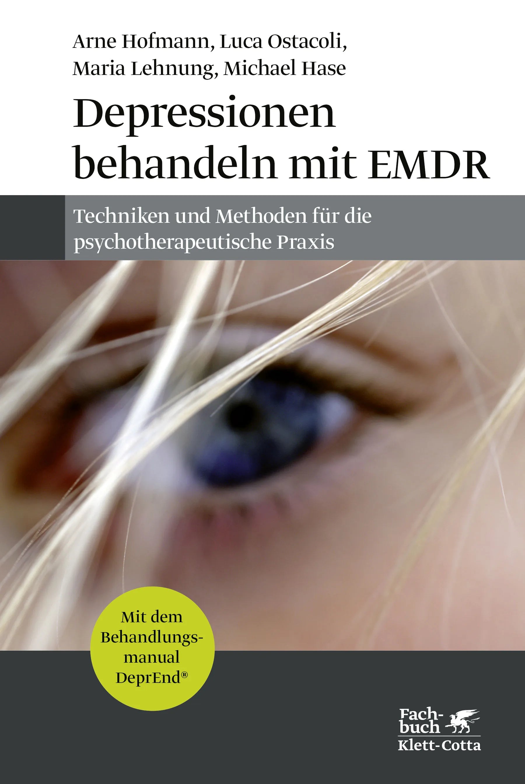 Buchcover von 'Depressionen behandeln mit EMDR' - Gebundene Ausgabe von Arne Hofmann