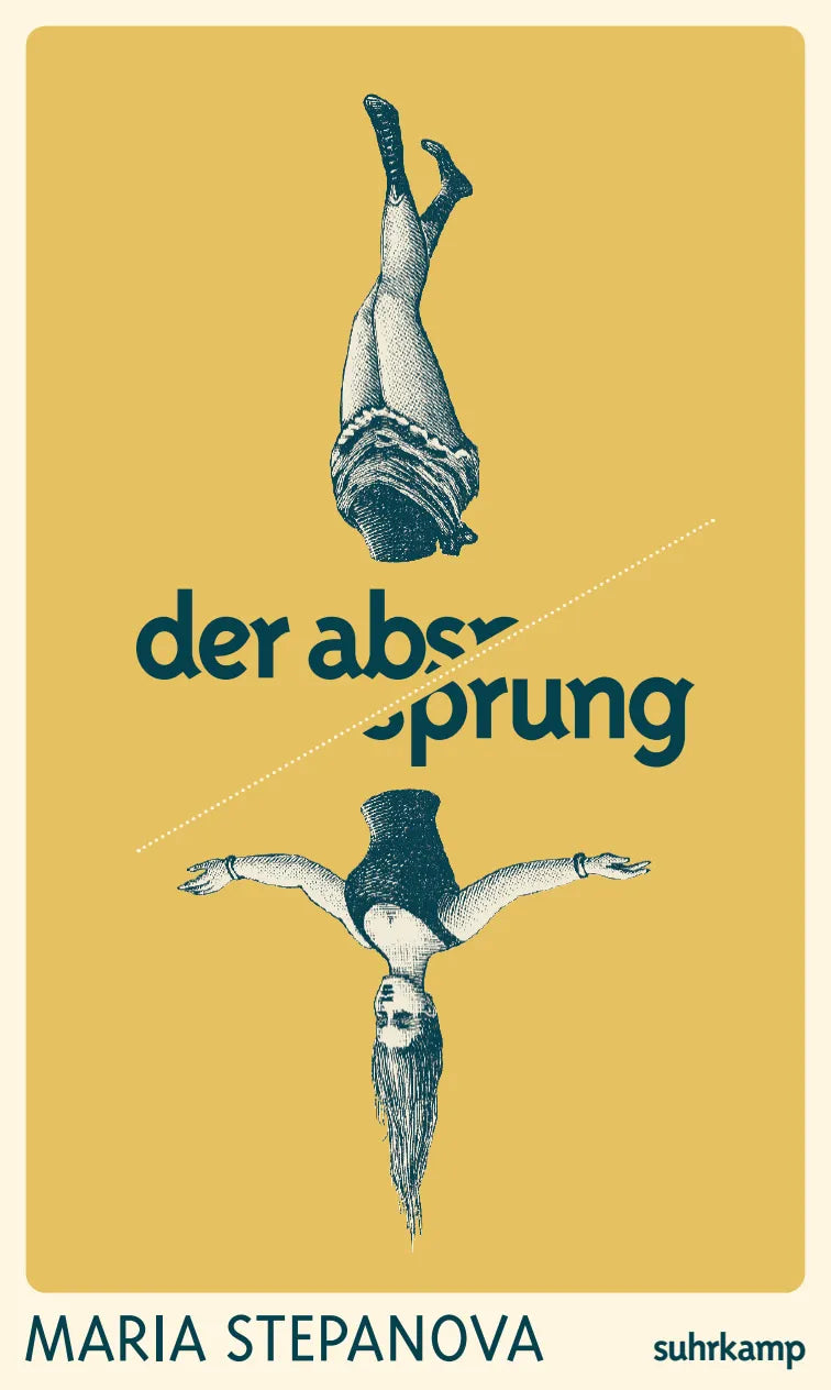 Buchcover von 'Der Absprung' - Gebundene Ausgabe von Maria Stepanova