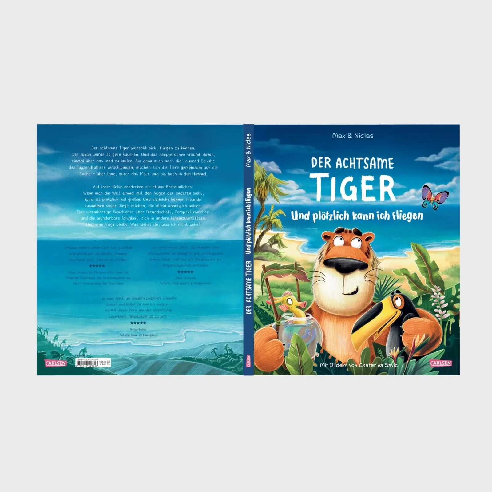 Detailansicht: Der achtsame Tiger: Und plötzlich kann ich fliegen (Hardcover)