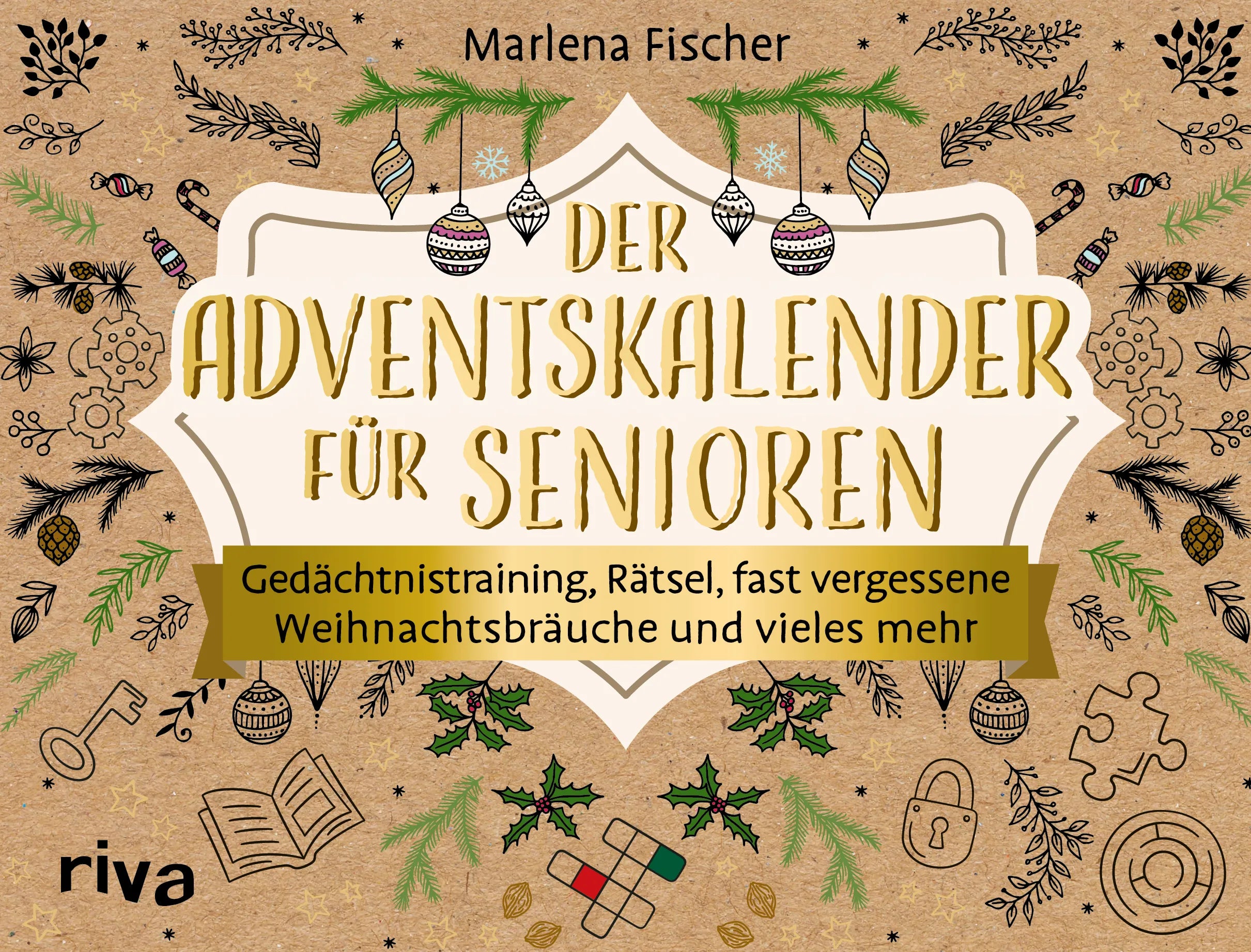 Buchcover von 'Der Adventskalender für Senioren' - Gebundene Ausgabe von Marlena Fischer