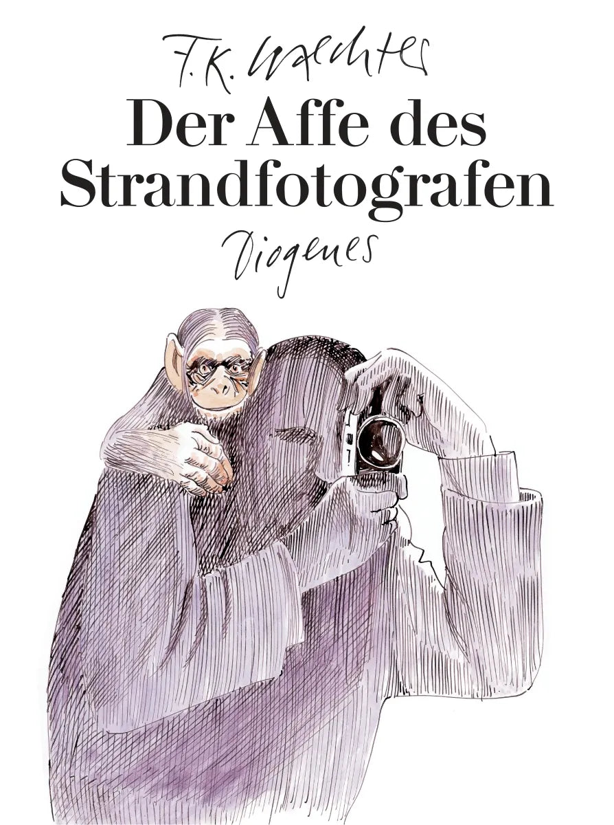 Buchcover von 'Der Affe des Strandfotografen' - Gebundene Ausgabe von F.K. Waechter