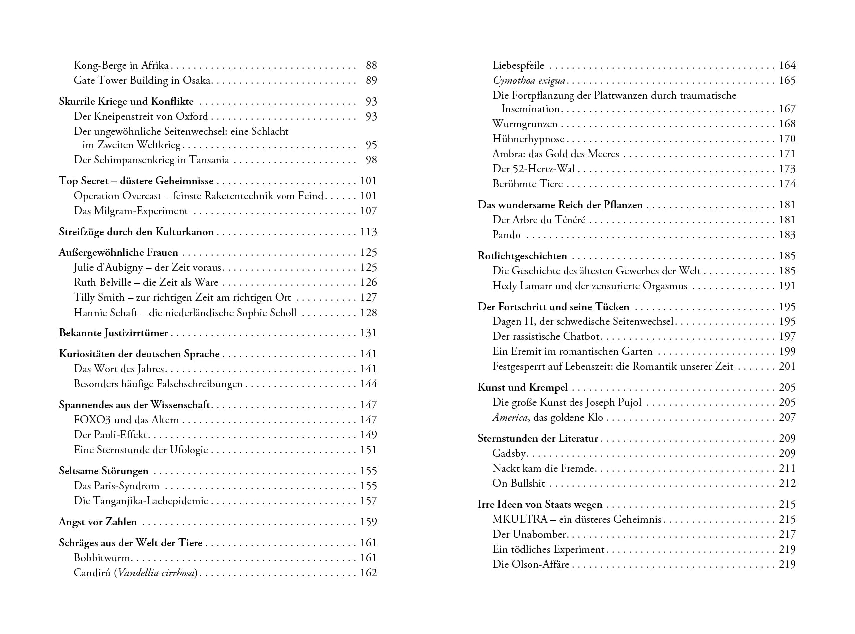 Innenansicht von 'Der Alleswisser' - Taschenbuch